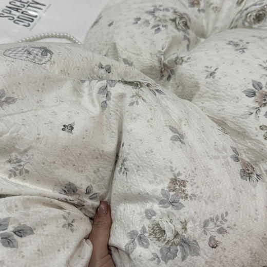 韩国有氧沐纱棉四件套亲肤柔软四季款裸睡双层纱套件 商品图10