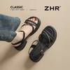 ZHR则则优雅舒适厚底凉鞋女鞋2025夏季新款时髦铆钉百搭增高凉鞋 商品缩略图7