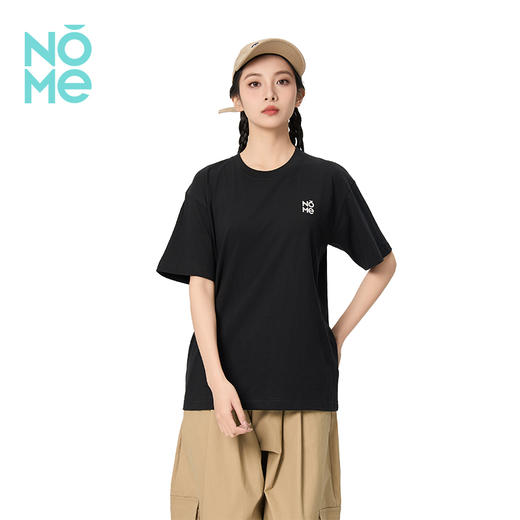 热卖！百搭无敌！【加购3件到手99元，单拍不发货】NOME 情侣款重磅休闲百搭纯棉T恤 宽松版型 亲肤舒适 多色可选 商品图4