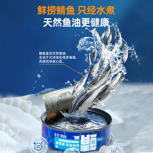 好适嘉鲭鱼零食猫罐头85g 猫咪罐头天然鲭鱼补水美毛护肤富含Ω-3 商品图3