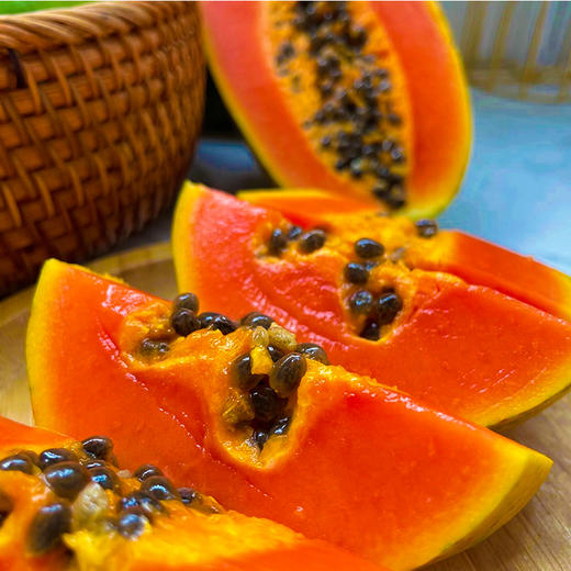 海南树上熟牛奶红心木瓜 商品图6