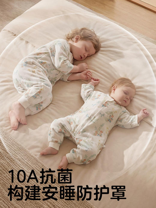 【新款睡袋】KUB可优比婴儿睡袋春秋夏季纱布睡袋儿童防踢被神器分腿四季通用 商品图2