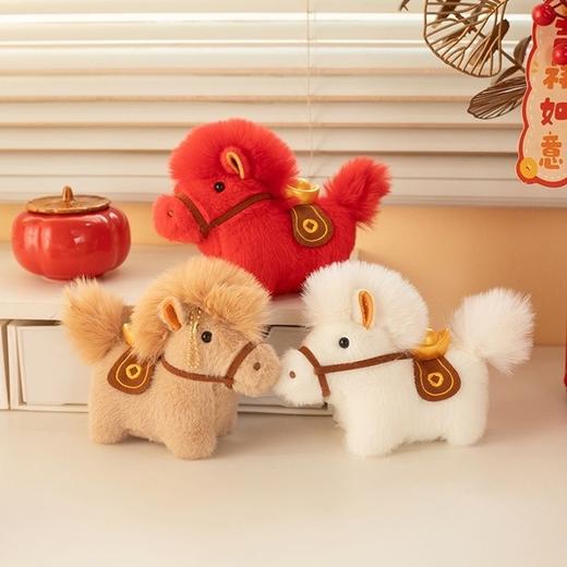 马年卡通小马挂件（款式颜色随机发货，不接受指定哦~） 商品图0