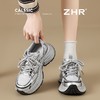ZHR则则6.5CM银色老爹鞋女厚底增高透气网面运动鞋女休闲鞋春秋款 商品缩略图8