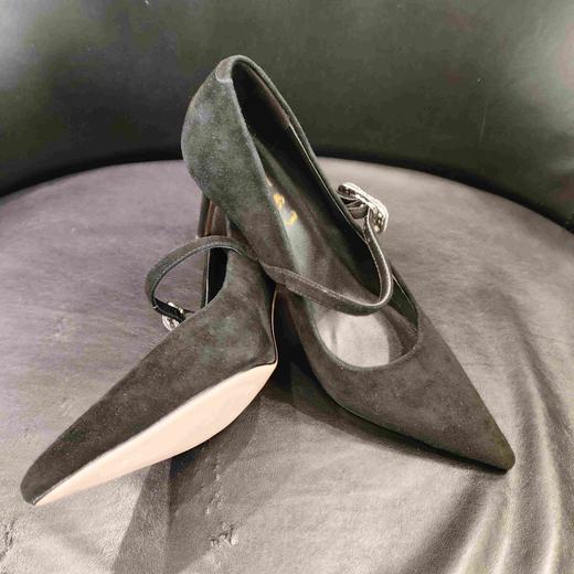 LFGJ  X0201羊京绒高跟鞋 商品图2