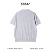 99011SDSA男装2026新款高贵轻奢慵懒风简约纯色翻领短袖T恤百搭时尚 商品缩略图5