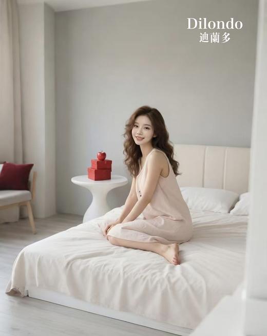 云朵棉绸背心裙舒适透气气质1416159 商品图2