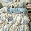 【A类母婴级四件套】床上用品纯棉全棉床单被套 学生宿舍三件床笠 商品缩略图3
