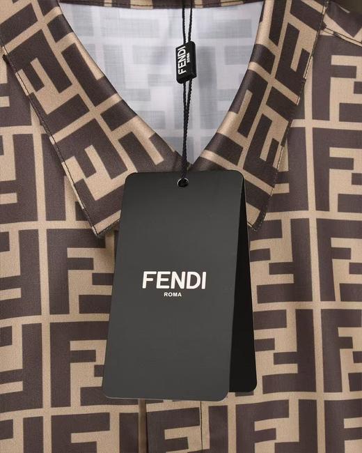 FENDI_ 短款桑蚕丝老花FF衬衫   （MM） 商品图12