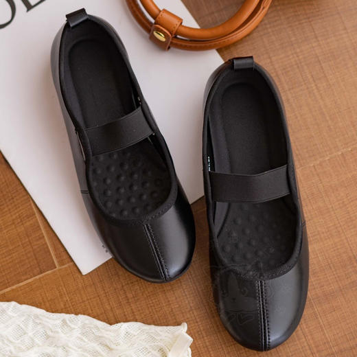 春日限定【抢先购】赫本风芭蕾舞小单鞋玛丽珍鞋2513 -mi _bba 商品图5