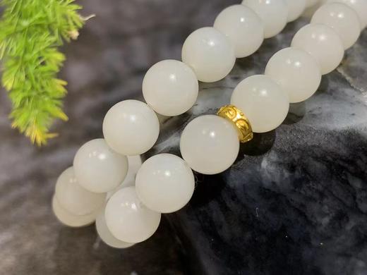 【御珠宫坊】羊脂白玉珠串 商品图3