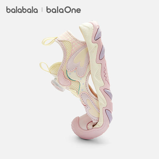 【balaOne】巴拉巴拉童鞋儿童凉鞋女童2026夏新款潮流色彩运动鞋 商品图2