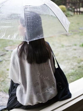 步履不停/6A15118C/圆领绣花卫衣