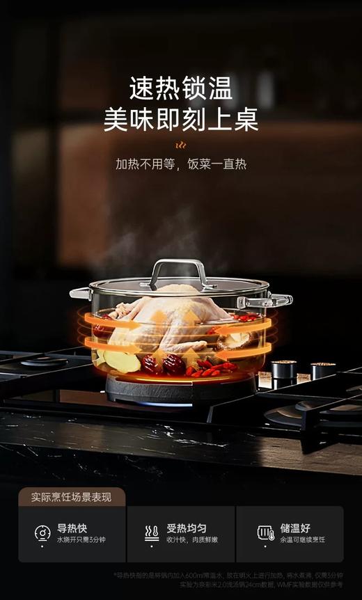 【6F】WMF德国原装进口奈彩米2.0浅汤锅24cm（四色可选） 商品图6