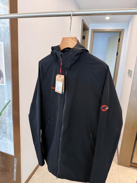 点此购买 猛犸象春秋季男女款抗风拒水弹力软壳夹克 bk 342470 商品图9