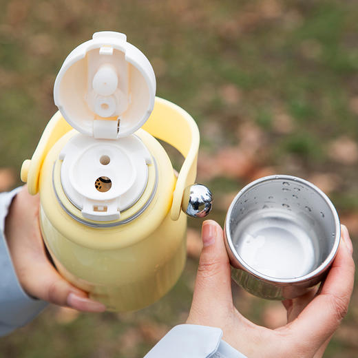 UKA buling拎拎杯保温杯 一杯三饮 便携提手 保温锁冷 简约高级 650ml 3色可选 商品图12