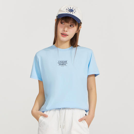 笛莎Deesha 2026年夏季新款青少年索罗娜刺绣小标T恤 商品图2