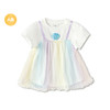 【balaOne】巴拉巴拉宝宝裙子婴儿连衣裙网纱裙2026款假两件时髦 商品缩略图4