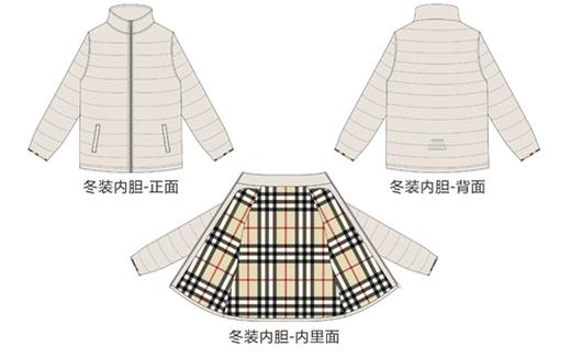 渝北幼儿园——冲锋衣内胆 商品图0