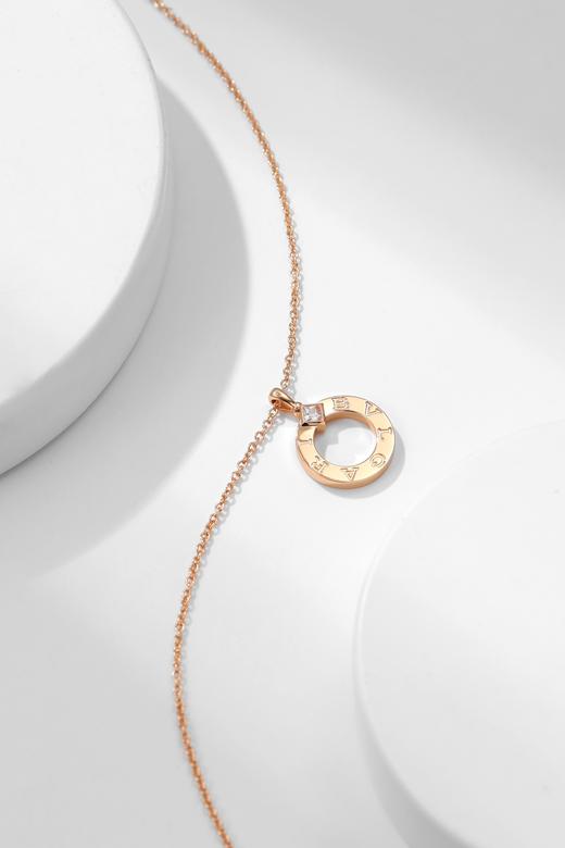 宝格丽 标志镌刻项链 圆饼 吊坠（XTY） 商品图4