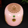 骨灰坛琉璃芙蓉玉地藏王骨灰桶骨灰坛20*20cm 商品缩略图0