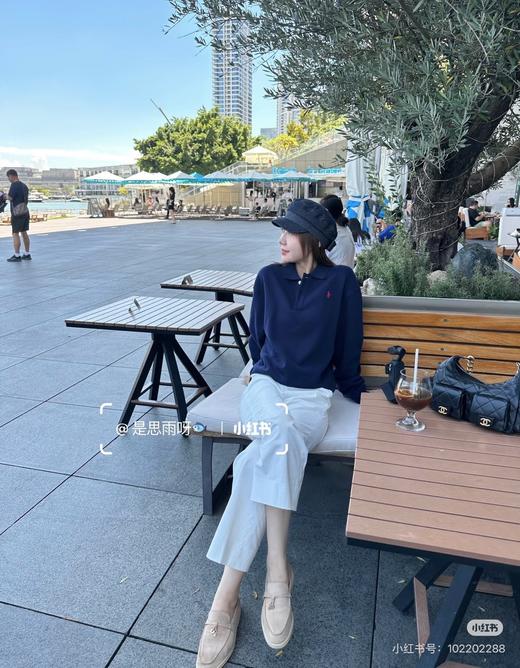 26年春季新品Ralph Laure*n 拉夫*劳伦宽松版型长袖半扣Polo衫 商品图8