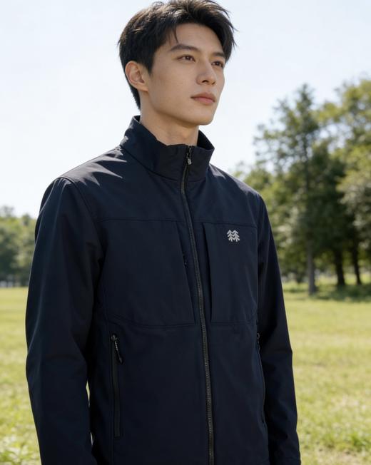 点此购买 可隆春秋季男士立领软壳夹克 yw 342418 商品图1