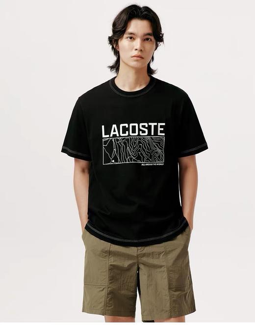 鱼 王一博同款夏季26SS新款印花圆领短袖T恤 特惠 Z-15877 商品图5