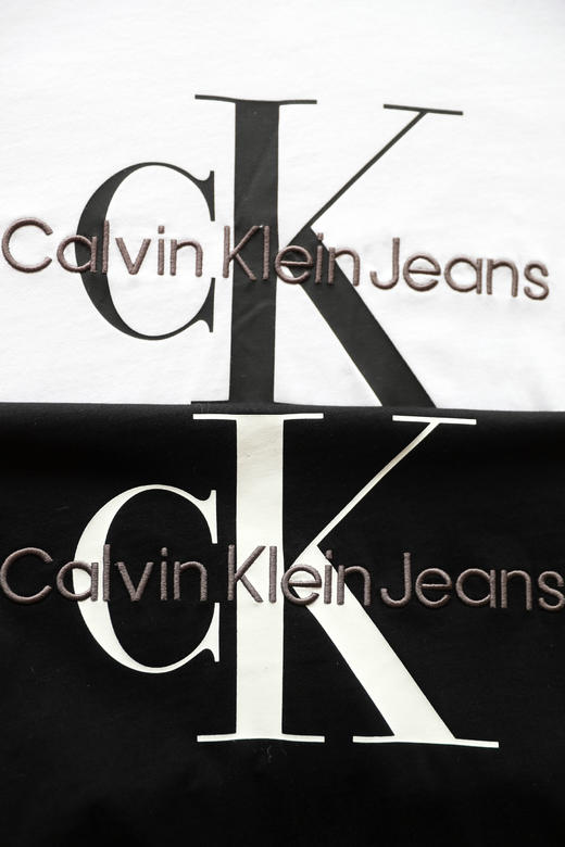 氛围感长袖tee，胸口字母刺绣。基础圆领长袖全棉套头上衣E031766 商品图2