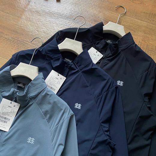 可隆针织夹克夏季立领外套X-COT凉感UPF50+男士防晒皮肤衣 商品图5