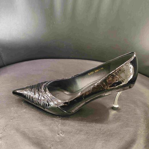 LFGJ  X1701时尚魅惑褶皱高跟鞋 商品图7