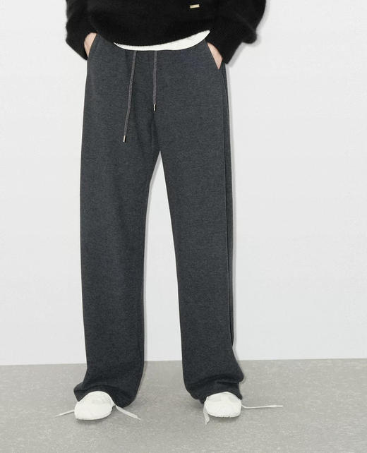 【秒杀价已调 直接拍】Moco 直筒 阔腿 抖抖裤 面料很垂 厚度春天将将好 商品图3