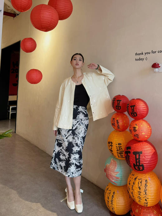 【中式之美】噢蜜ooomeooo葫芦刺绣棉麻外套 商品图3