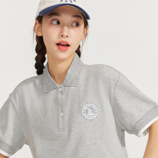 笛莎Deesha 2026年夏季新款青少年学院风运动POLOT恤 商品图2