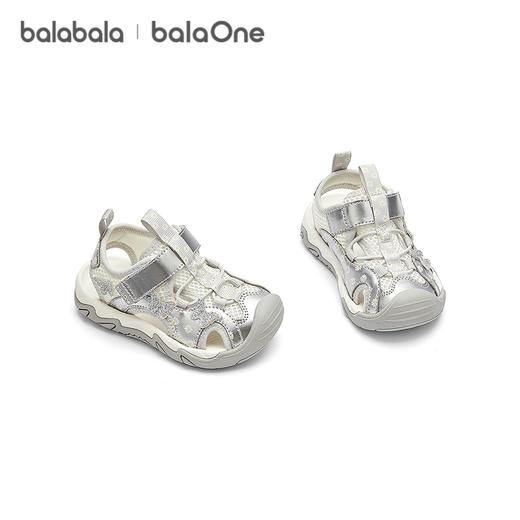 【balaOne】巴拉巴拉童鞋儿童稳步鞋女童凉鞋2026夏新蝴蝶溯溪鞋 商品图4