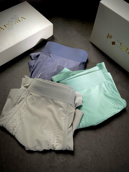 【必败榜】LP 裸感 3色 组合 穹仓呼吸 冰丝男内内 商品图3