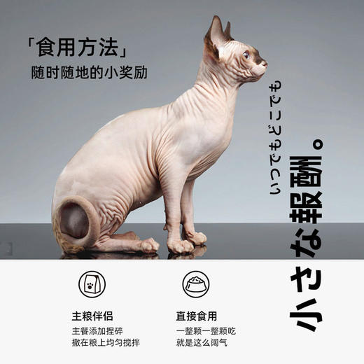 猫宅一生冻干鹌鹑蛋黄金枪鱼猫咪肉干条三文鱼鳕鱼鸭鸡胸肉汤恩贝 商品图2