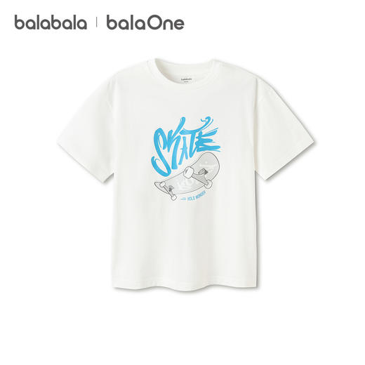【balaOne】巴拉巴拉童装男童短袖t恤儿童2026新款夏吸湿速干上衣 商品图4