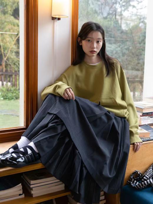 步履不停/6A15118C/圆领绣花卫衣 商品图1