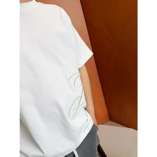 2603305    J刺绣字母短袖T恤 商品图8