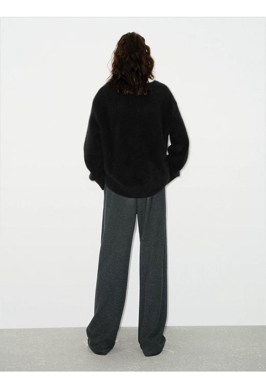 【秒杀价已调 直接拍】Moco 直筒 阔腿 抖抖裤 面料很垂 厚度春天将将好 商品图6