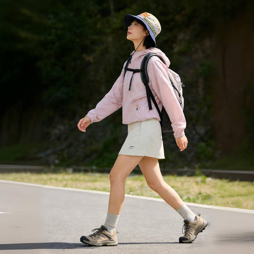 【SCWJ-硬核机能泡泡格情侣防晒服】凉感面料防晒UPF50+、防水防油污抗皱耐磨、男女同款修身版型、做工走线精细、时尚潮流百搭山系风、一件=防晒衣+防晒帽+防晒袖+防晒霜+薄外套+太阳伞 商品图2