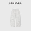 ROMI STUDIO“弯刀裤”全棉挺括肌理感抽绳松紧腰弯刀裤 RWCSX87347 商品缩略图0