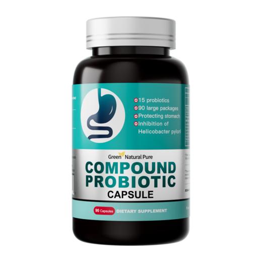 GreenNaturalPure复合益生菌胶囊90粒 商品图0