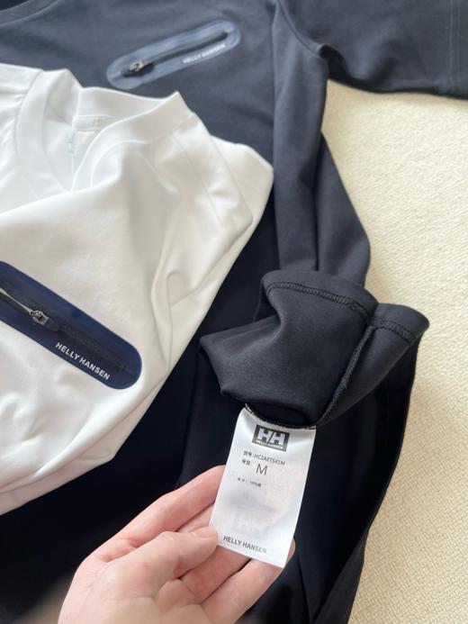 点此购买 海丽汉森夏季男士修身圆领短袖T恤 yw 342424 商品图12