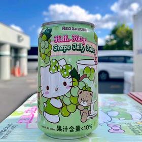 红樱花爆珠葡萄味饮料310ml