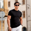 【DX】大依优型大码男装夏季圆领短袖T恤休闲百搭打底衫棉质短袖300斤 商品缩略图5