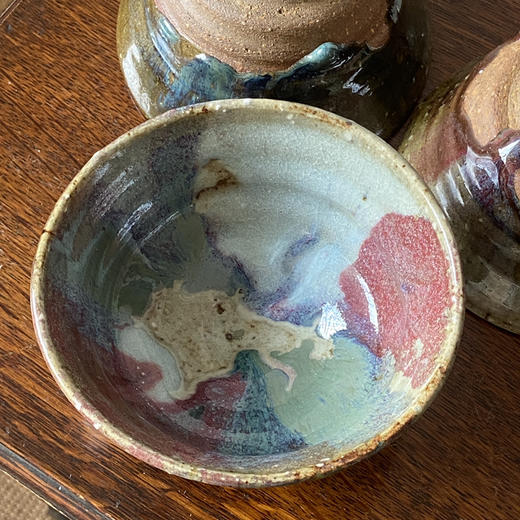 【苏州】日本中古粗陶器皿 带签章 X1523 商品图7