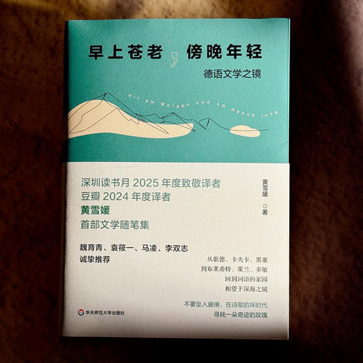 早上苍老 傍晚年轻 德语文学之镜 豆瓣2024年度译者黄雪媛首部文学随笔集 商品图1