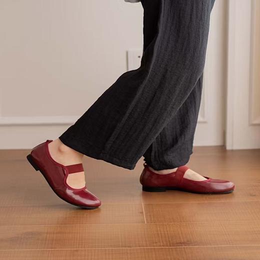 春日限定【抢先购】赫本风芭蕾舞小单鞋玛丽珍鞋2513 -mi _bba 商品图3